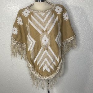 Sweater poncho